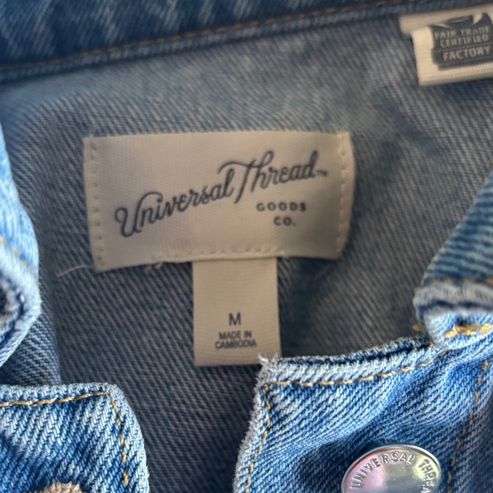 Universal Thread Blue Jean Jacket - image 2